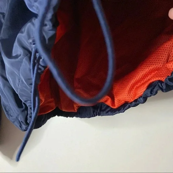 Track Windbreaker Jacket Varsity Retro Style Zip Up Size Medium Colorblock - Picture 10 of 13